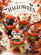 【冷凍発送】10月27-29日着Halloweenスコップケーキ