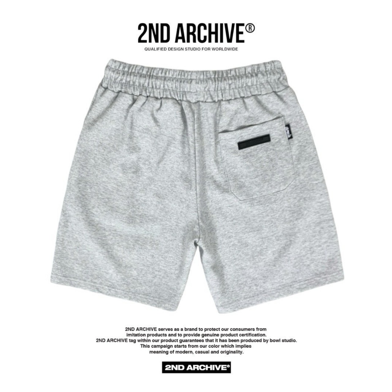 2ND026 2NDARCHIVE 短パン 韓国ファッション オーバーサイズ ユニセックス