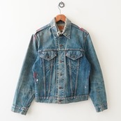 70s Levi's graffiti denim jacket