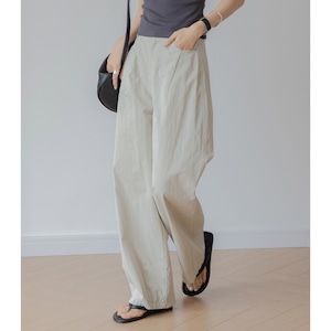 washed druze banana silhouette pants