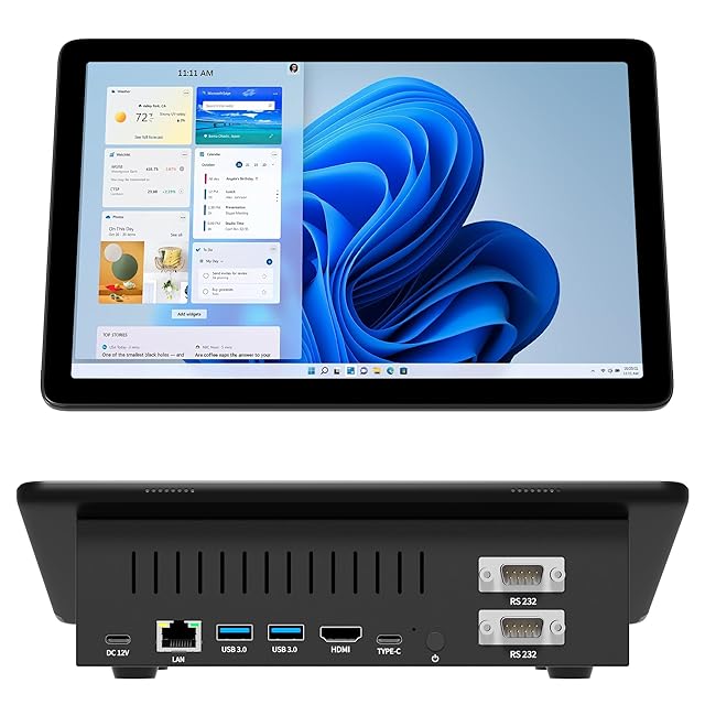 8インチ Windows11 UMPC 2in1 N100 12G+512G Mini laptop 20.3 cm HD Touchscreen portátil 2 em 1, computador