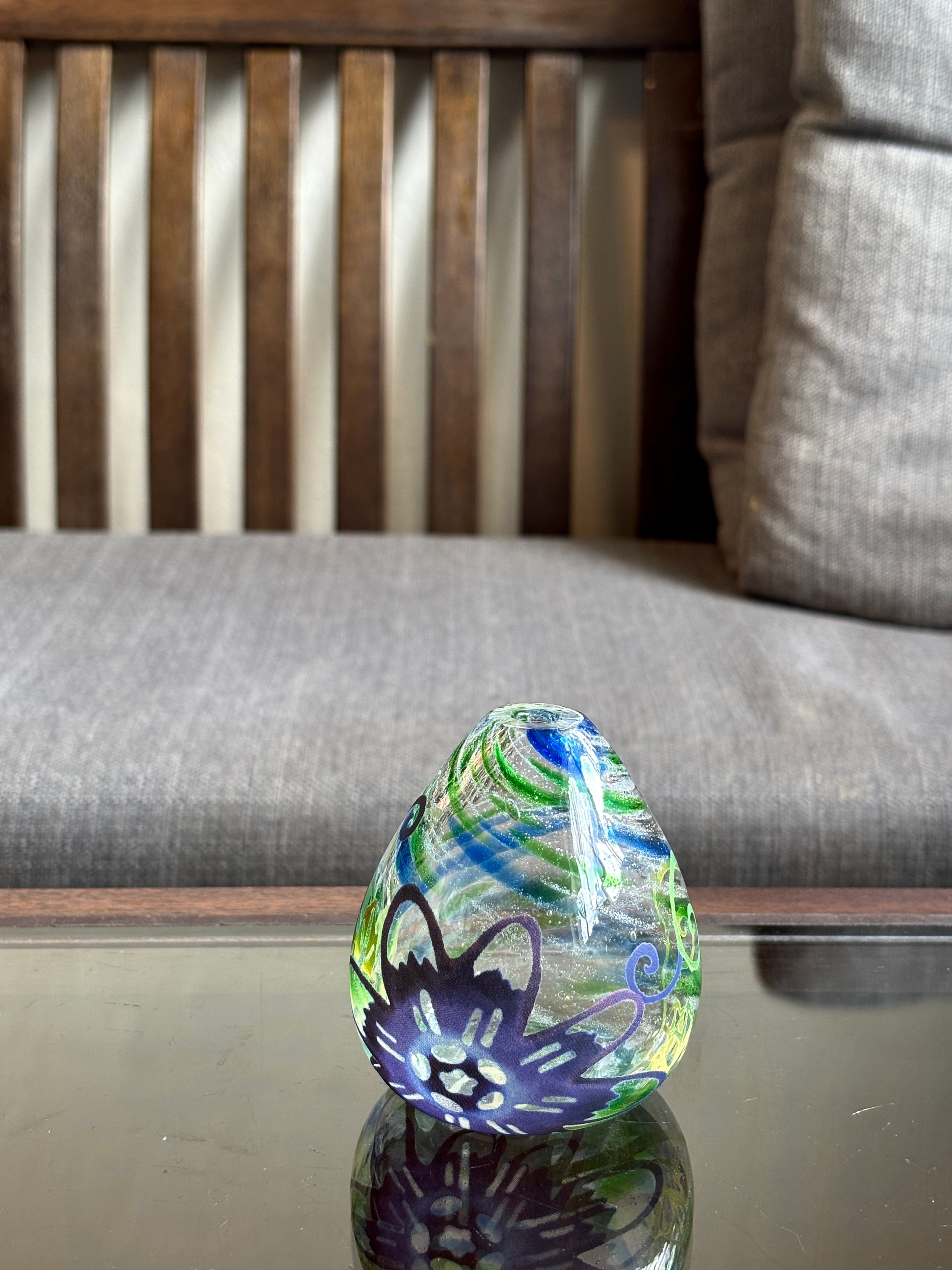 琉球ガラス  一輪挿しPANALI