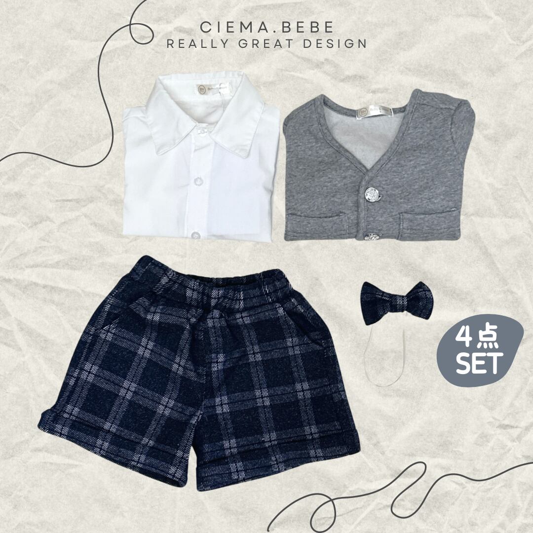 bebe 4点セット セットアップ（ブランドベベ）（キッズ・ベビー