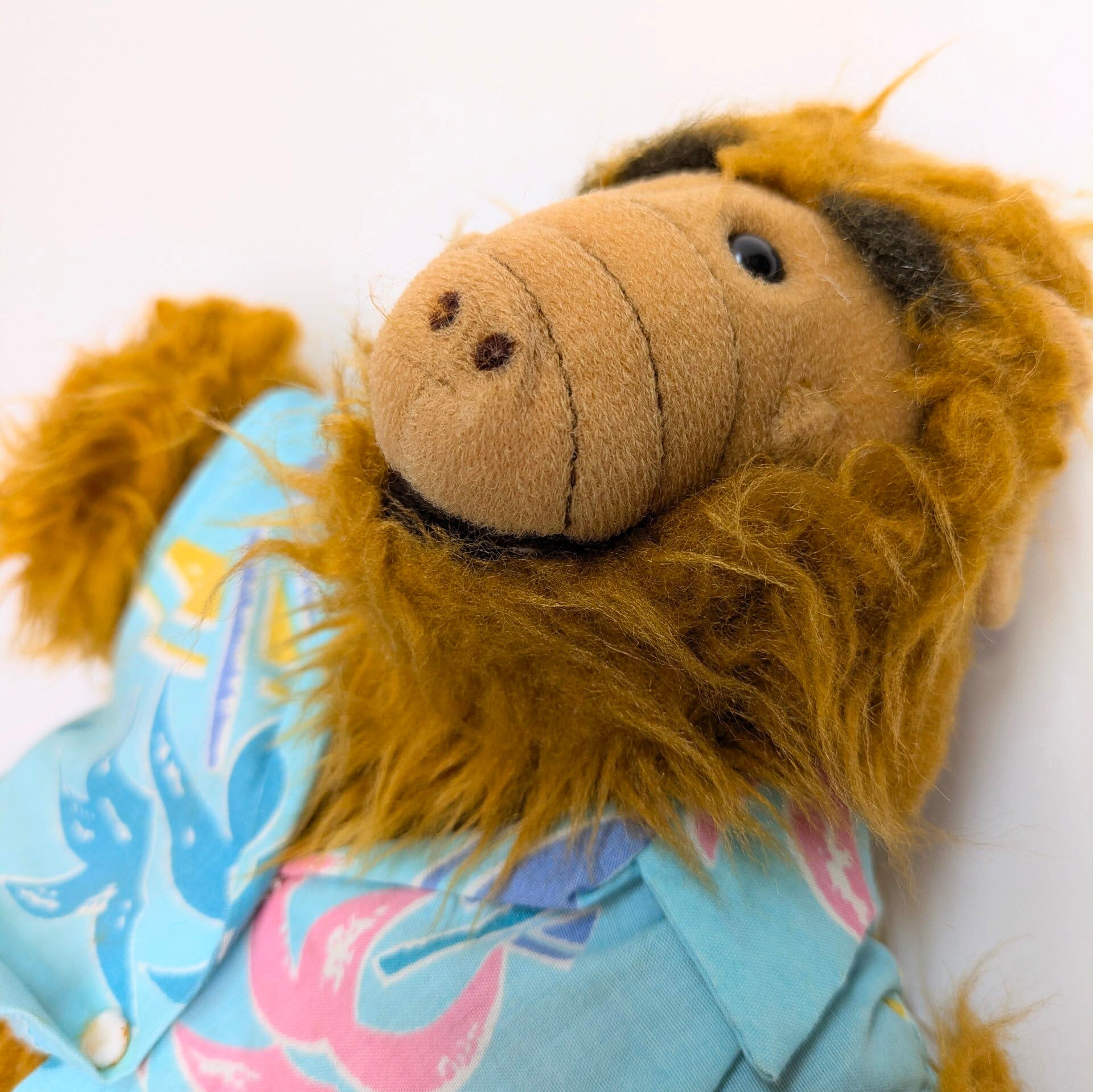 ☆ VINTAGE ☆【 ALF(アルフ)】VINTAGE Made in 1988 PLUSH TOY / ぬいぐるみ / ハンドパペット / BURGER KING / ミールトイ / サーファー 〚アメリカン雑貨 アメトイ〛