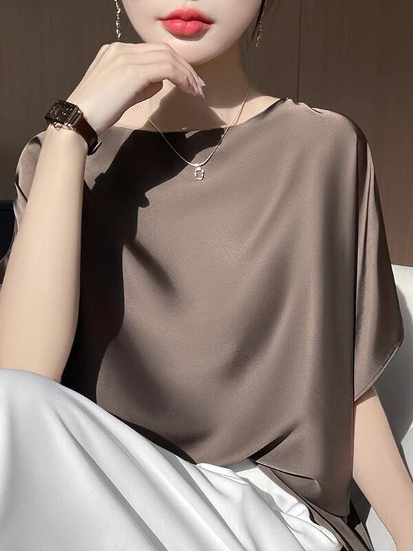 ボートネックブラウス 00001