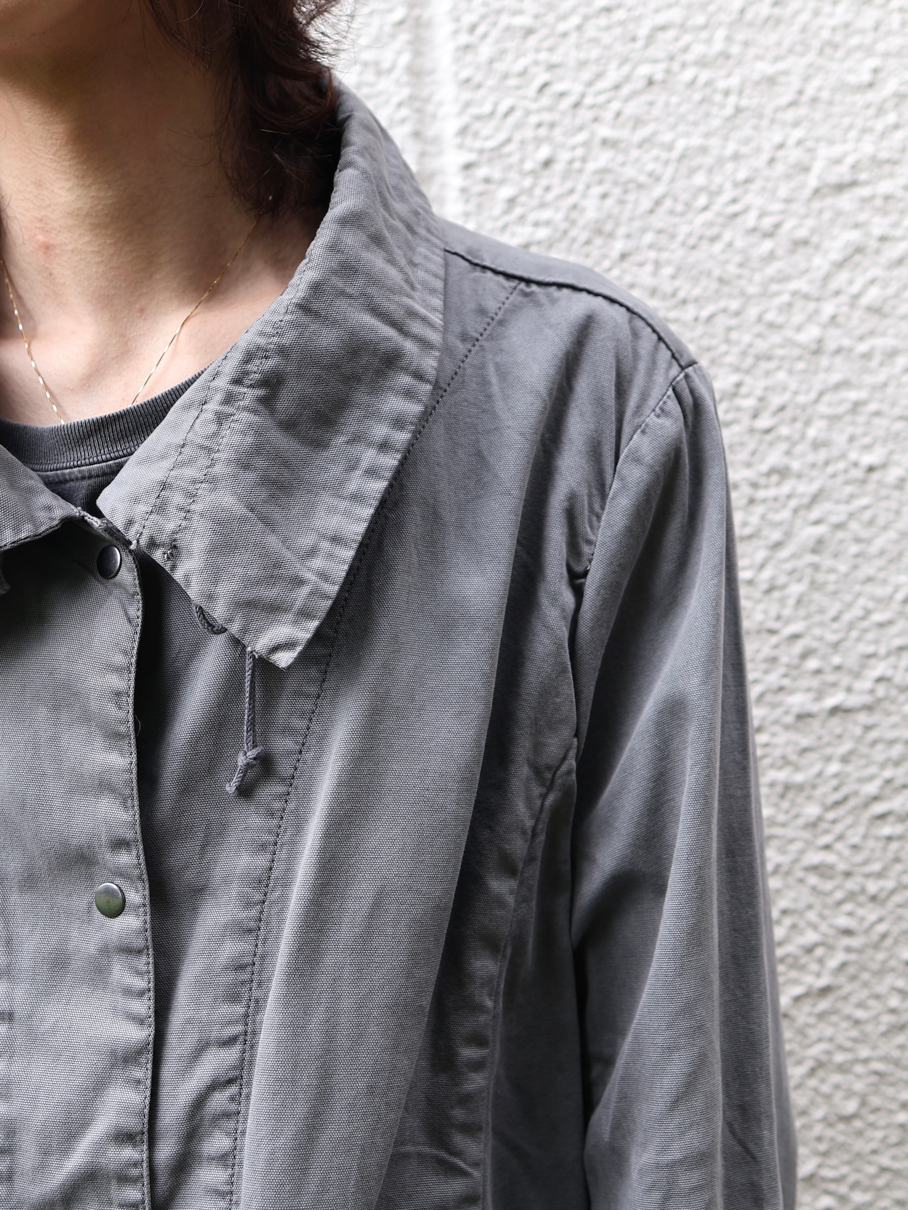 casual cotton shirt jacket