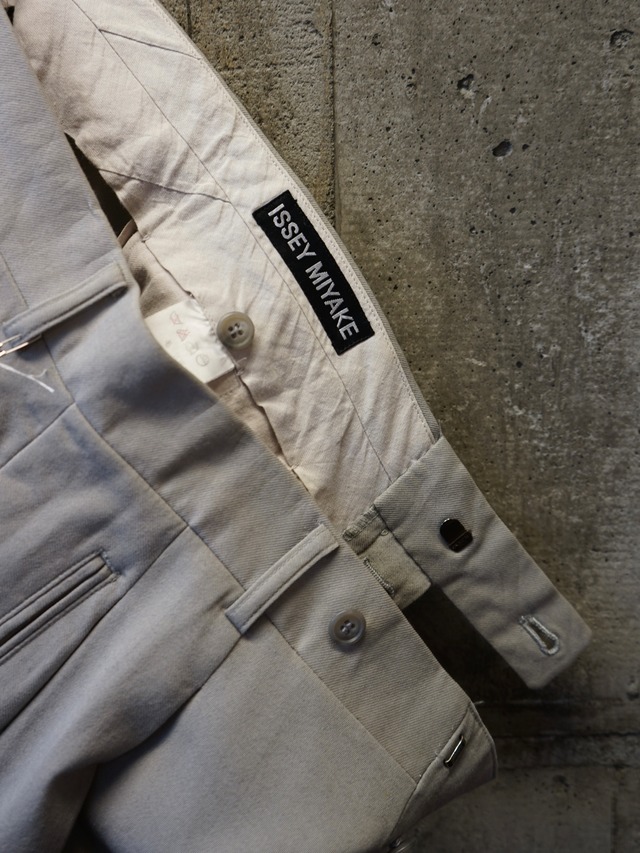 ISSEY MIYAKE Glay 2tac Slacks