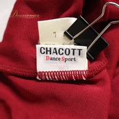 社交ダンス 衣装 Chacott Dance Sport チャコット ダンススポーツ スカート レッスンウェア レッド系 日本製 無地 シンプル 華やか 鮮やか おしゃれ 上品 大人っぽい 練習着 レッスン 練習