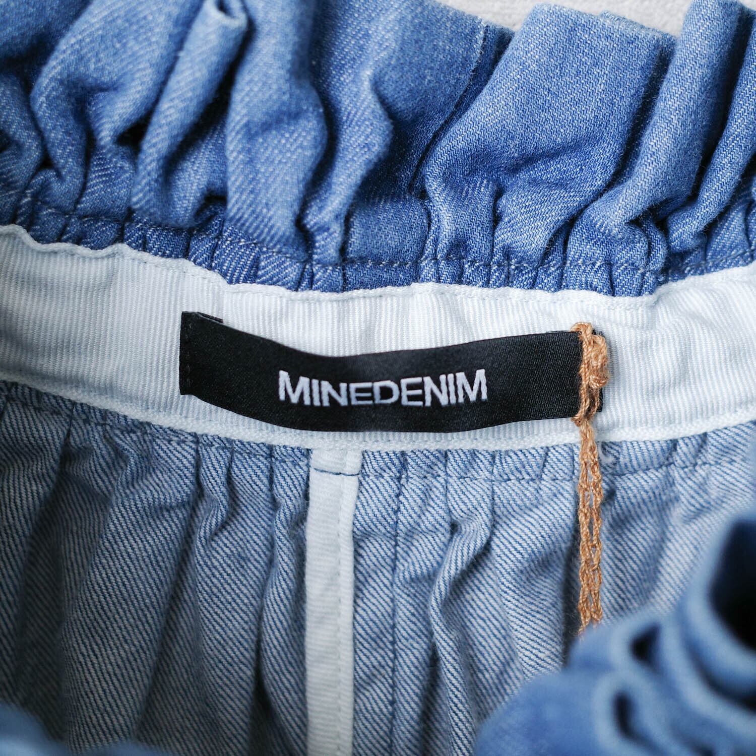 [NEW] MINEDNIM	DENIM MIDI FLARE SKIRT 1804-2001-85-011
