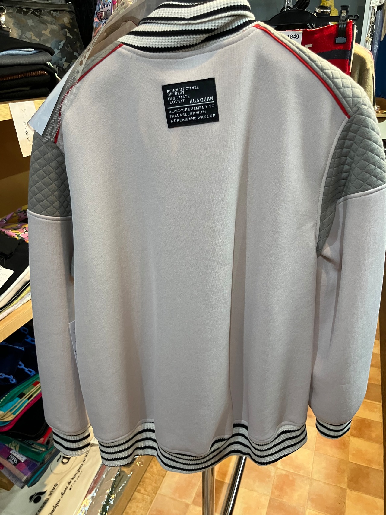 ラドアッシュ　キルティング切替スカジャン　53-6008