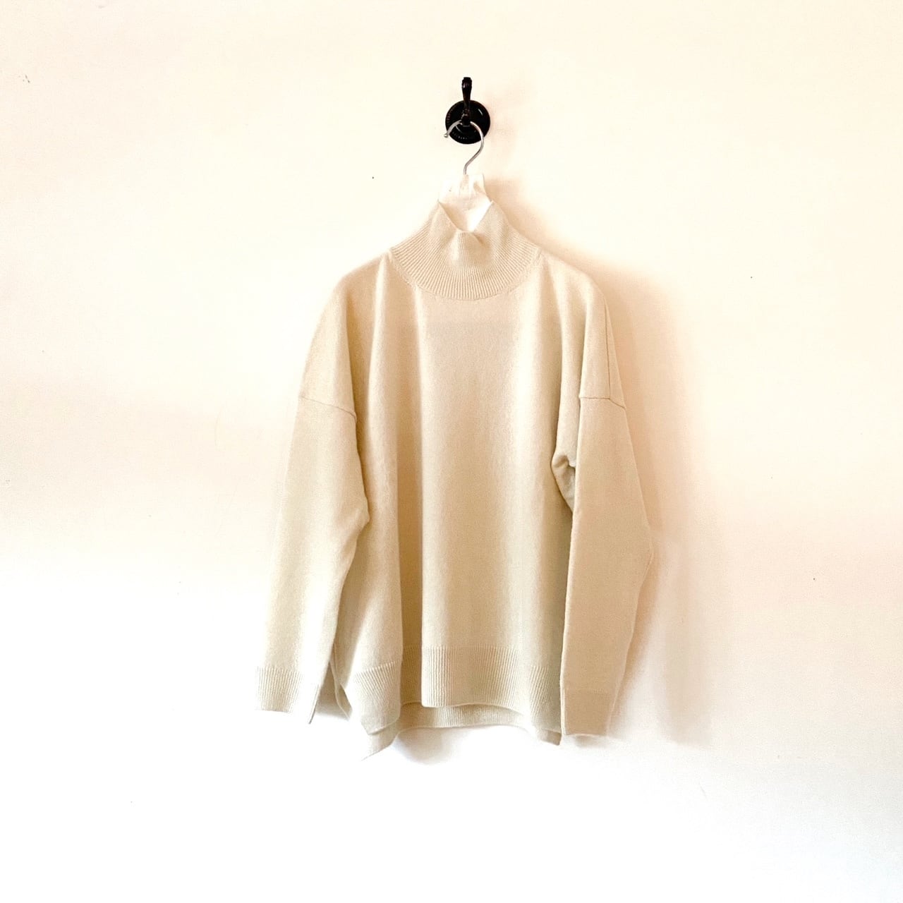 evam eva カシミアタートルネック　cashmere turtleneck