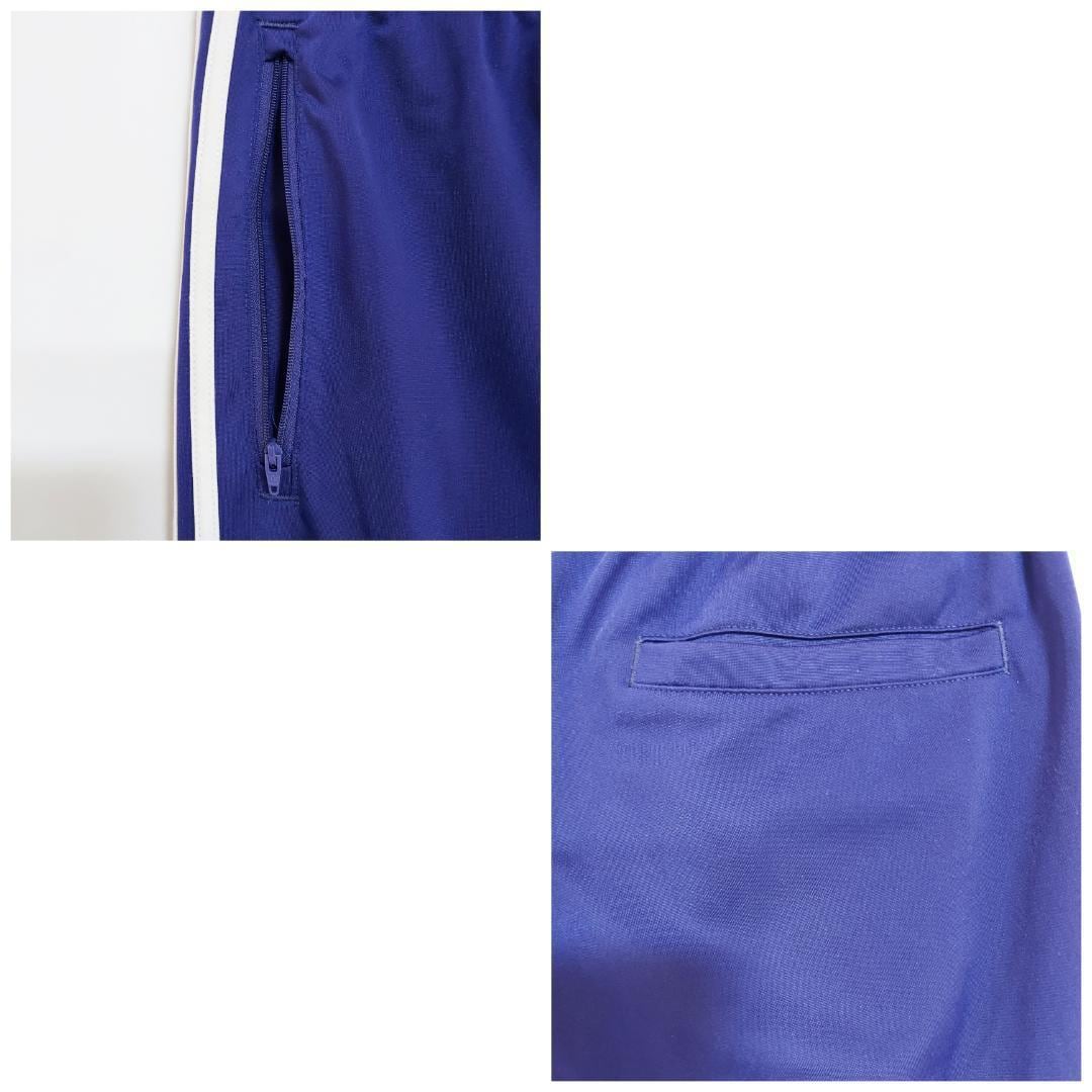 adidas アディダス トラックパンツ トレフォイル ロゴ刺繍 パープル 紫