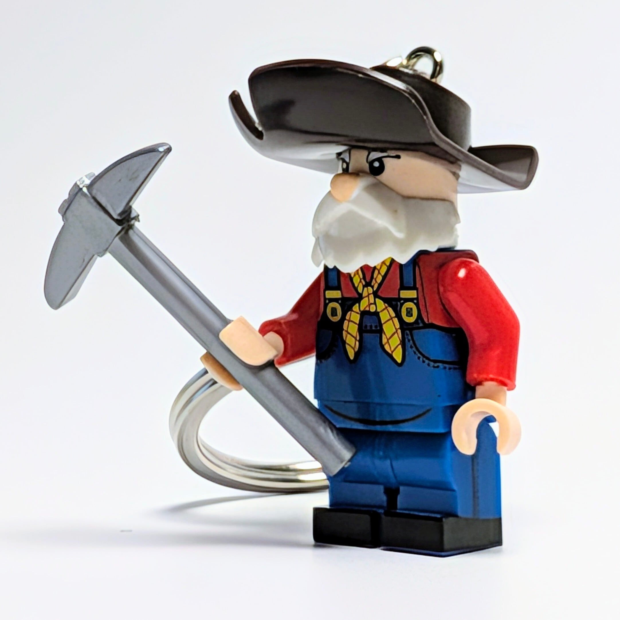 ★ブロックフィギュアキーホルダー★【トイストーリー / TOY STORY 】スティンキー・ピート / プロスペクター / トイストーリー2〚アメリカン雑貨 アメトイ〛