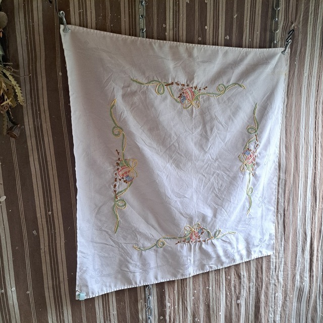 ヨーロッパ 刺繡クロス used [508062]