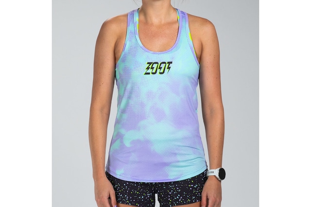 Women Electric Run Singlet タンクトップ　シングレット　ZFR11091