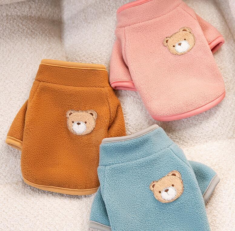 《予約》№1101798 シンプルくまさんワッペントップス