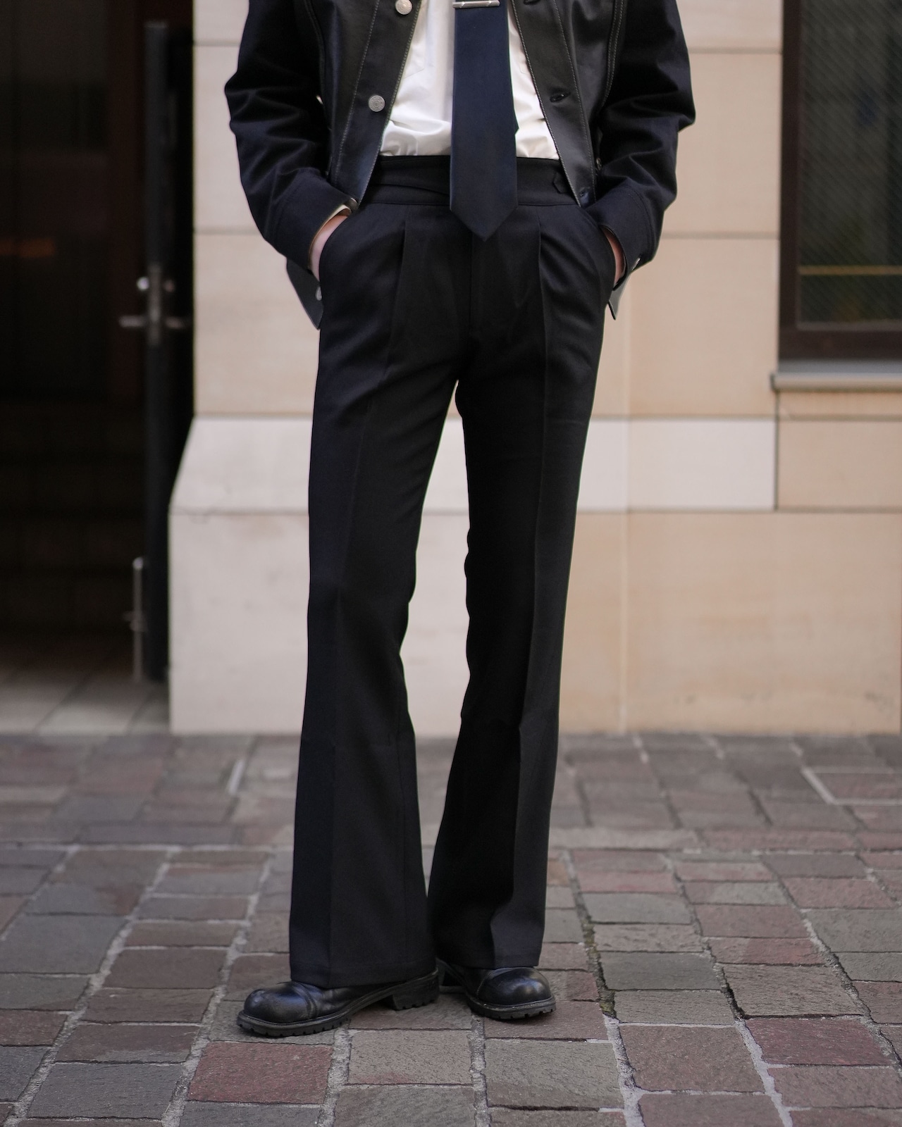 【MS01】Gurkha Flare Slacks