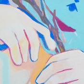< しおり > 原画「あさをまつ」