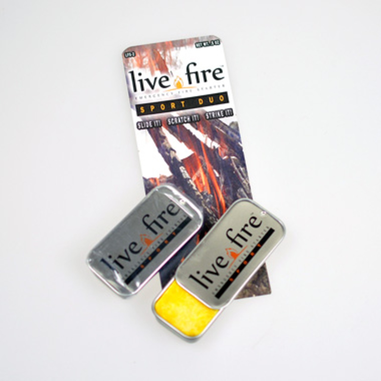 Bush Craft Inc ブッシュクラフト Live Fire Gear ライブファイヤー(Live Fire) スポーツ デュオ  火おこし