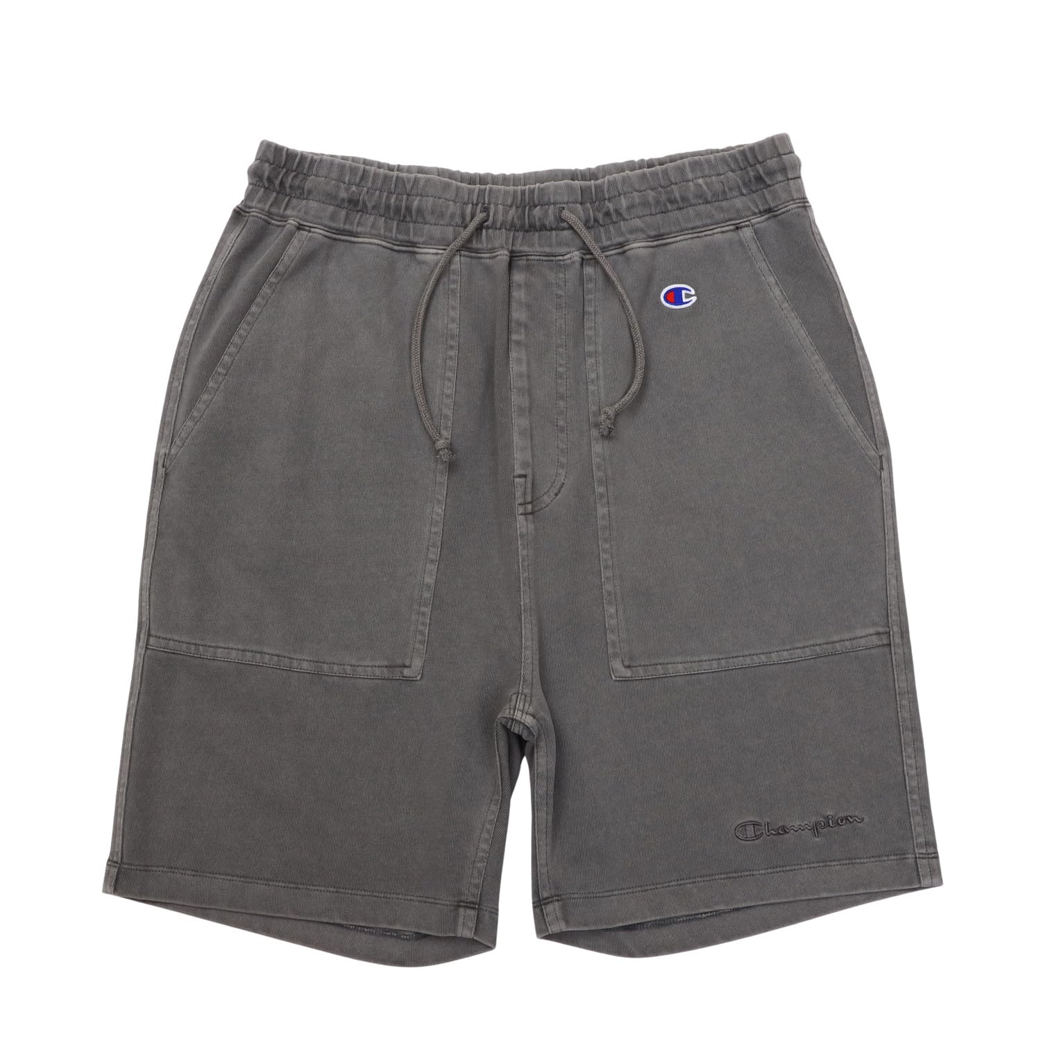 COMFORTABLE REASON / BOTANICAL WAX AGING SHORTS RUST GREEN | PAY ID