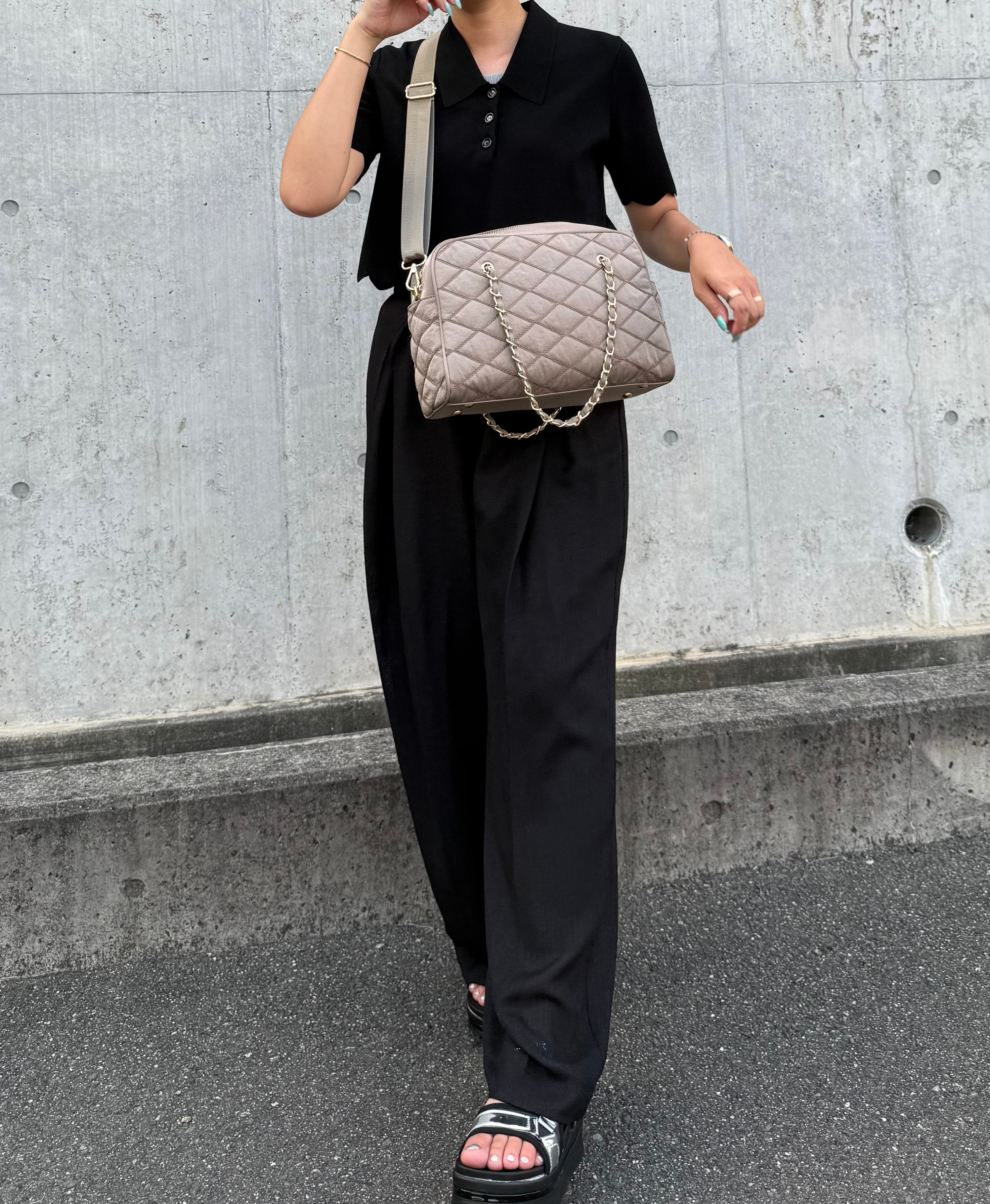 soleile ボストンバッグ　トープ ボストンバッグ トープ | soleile