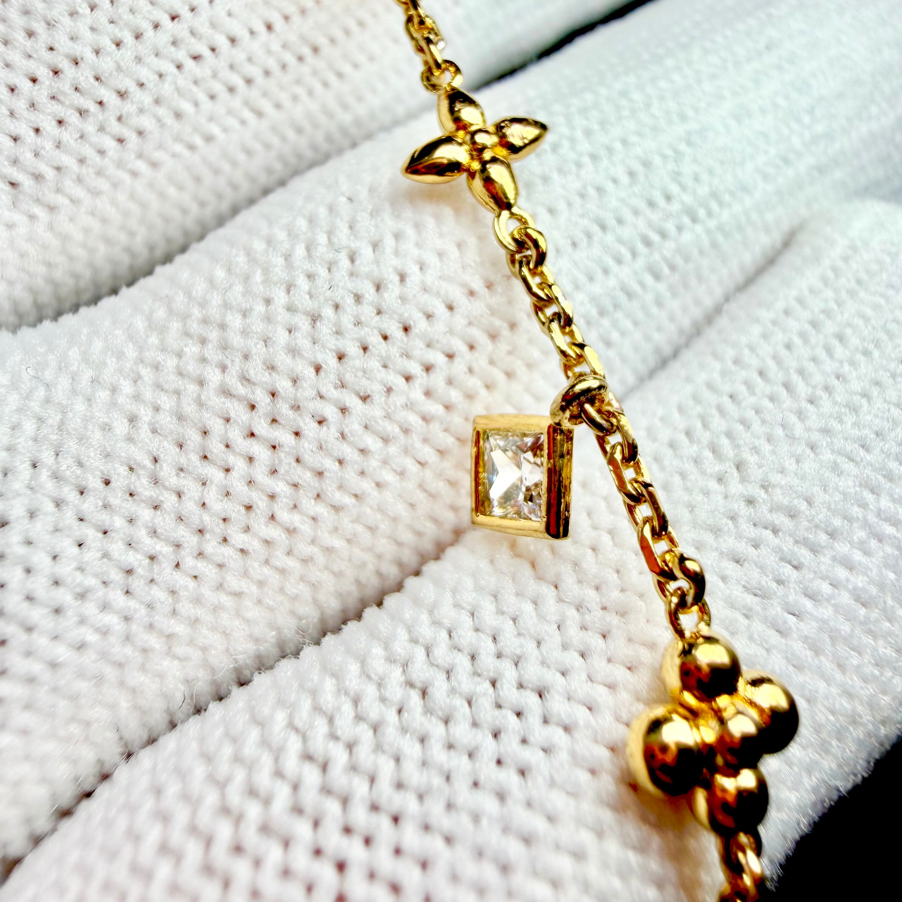 LOUIS VUITTON ルイヴィトン インザスカイ ブレスレット ゴールド LV
