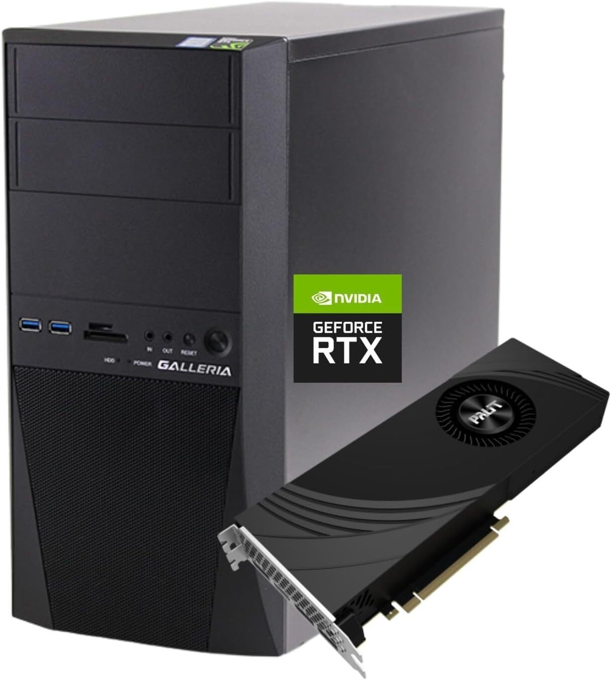 デスクトップPC i7 9700 グラボレス ゲーミングPCに改造可 ガレリア 整備済み品】ゲーミングPC デスクトップ パソコン GALLERIA Core i7