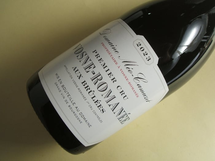 ヴォーヌ・ロマネ 1級 オー・ブリュレ 2023年 ドメーヌ・メオ・カミュゼ