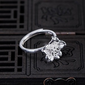 なしの花のリング SILVER　0272