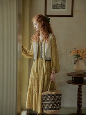 Folklorique Liane Embroidery Vest F0808