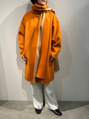 レスピラリバーウールコート(オレンジ)