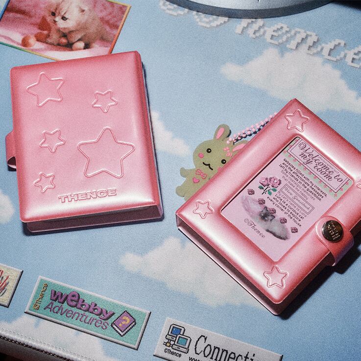 THENCE] Shimmer コレクトブック ミニ (Pink) | moim - 韓国雑貨や小物