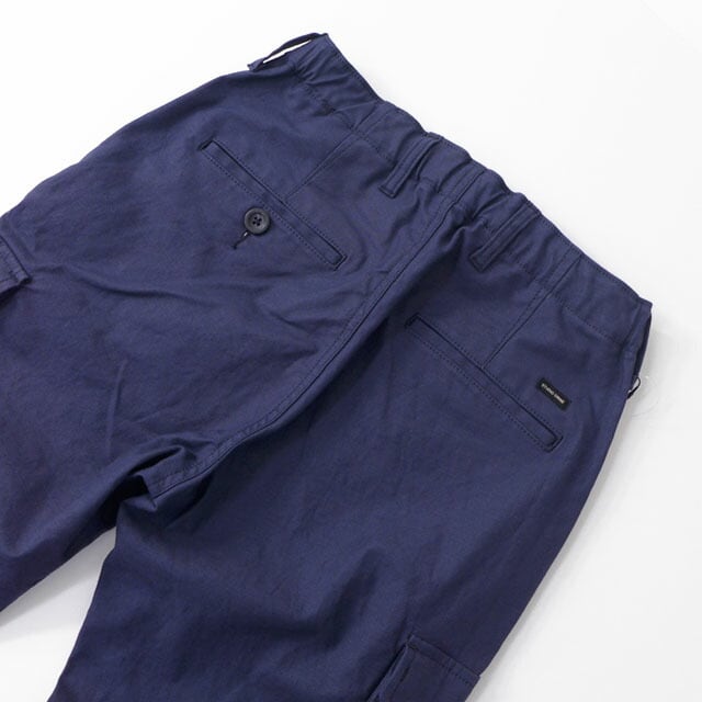 スタジオオリベの名作パンツ！細身のカーゴ！フレンチ・カーゴパンツ！ネイビー：４ STUDIO ORIBE [スタジオオリベ] FRENCH CARGO PANTS [カーゴパンツ