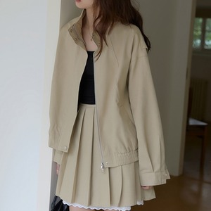 sweet cool style stand collar jacket suit