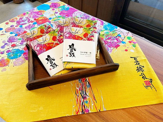 風呂敷　『百花繚乱』