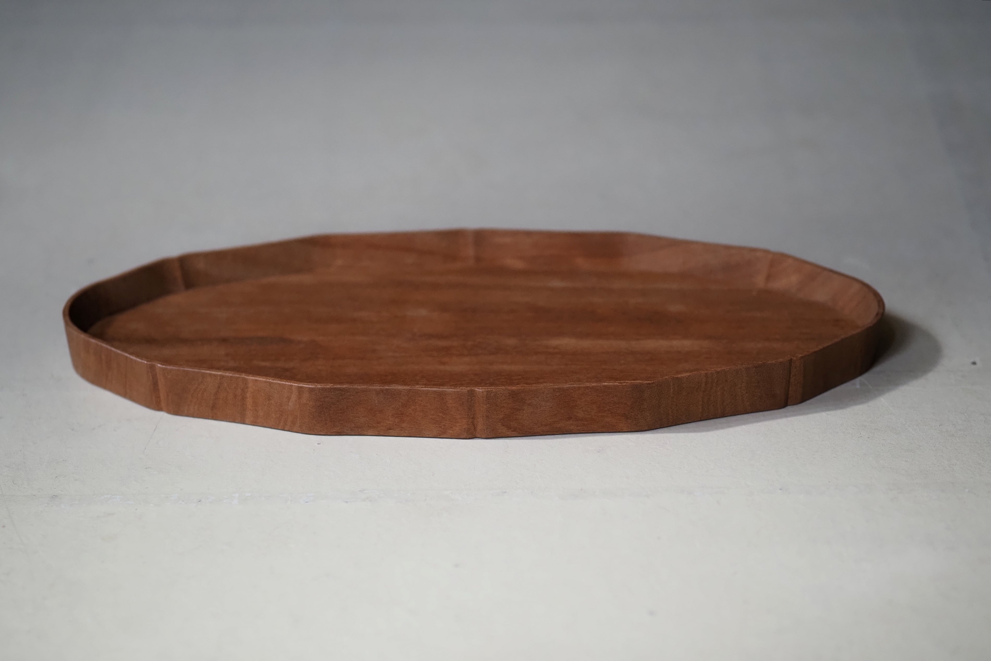 加藤良行 19.輪花オーバル盆小 | 陶屋なづな