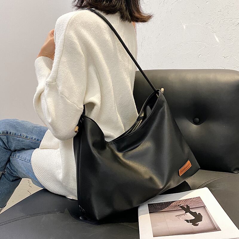 バッグハンドバッグ2020新しいトレンディなネットレッドテクスチャ大容量ワンショルダーメッセンジャーバッグ大学生clバッグトートバッグ Tiancai_Wing_Bag64758909508