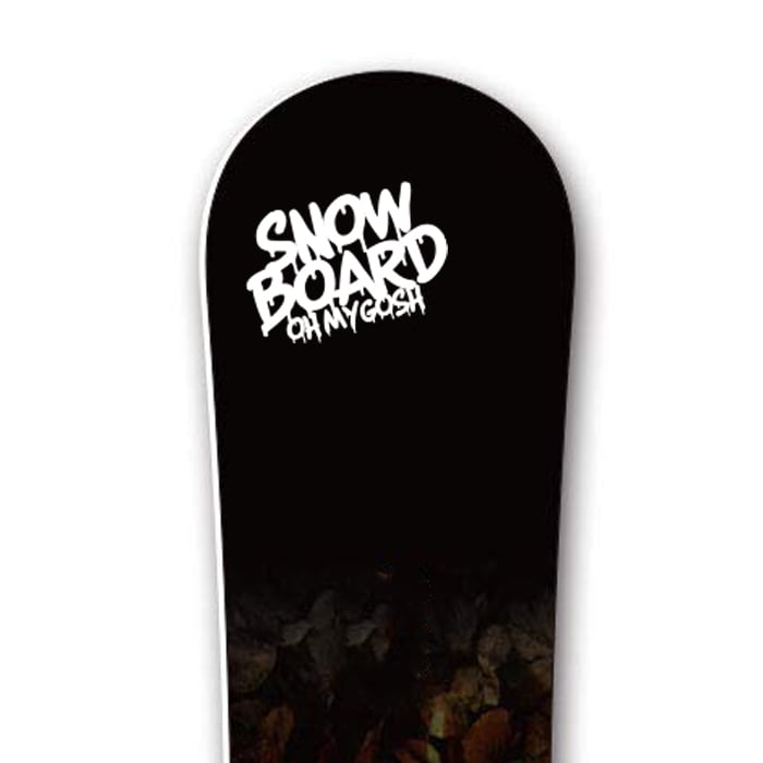 スノボステッカー】スノーボード SNOW BOARD OH MY GOSH | SO STICKER WORK