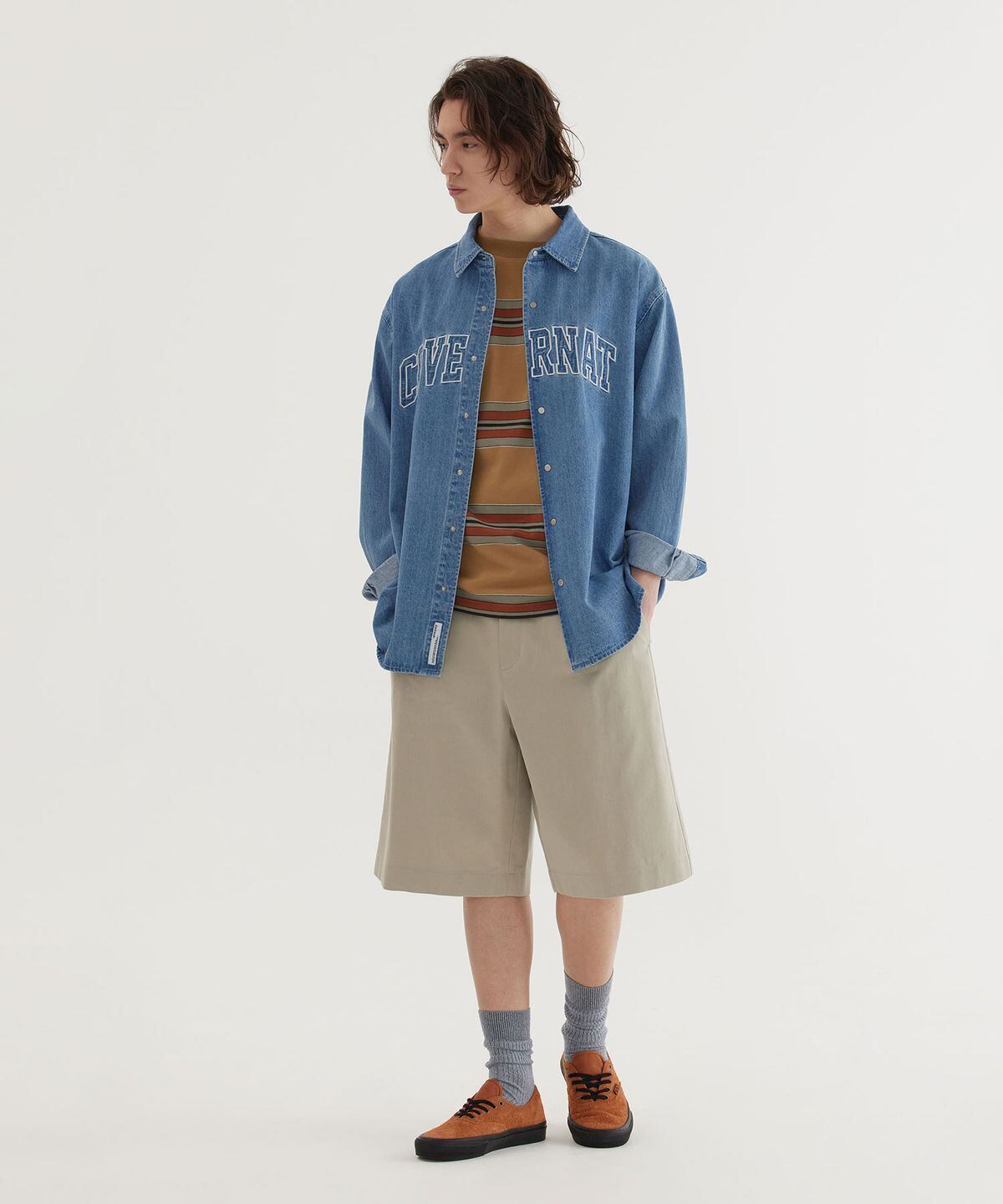 ☆ZEROBASEONE ソンハンビン 着用！！【COVERNAT】Arch logo denim