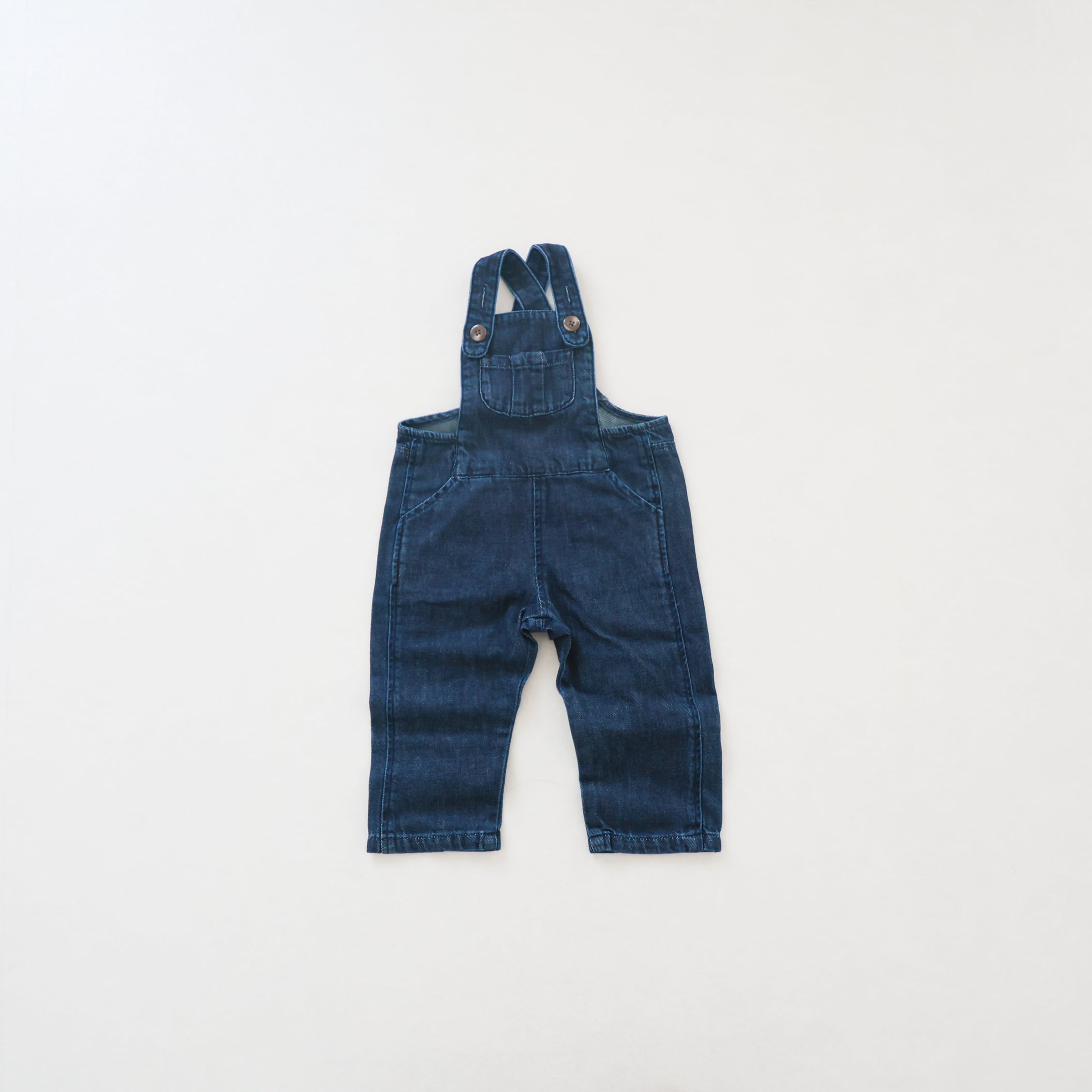 & pal / denim salopette / navy / 80-120cm