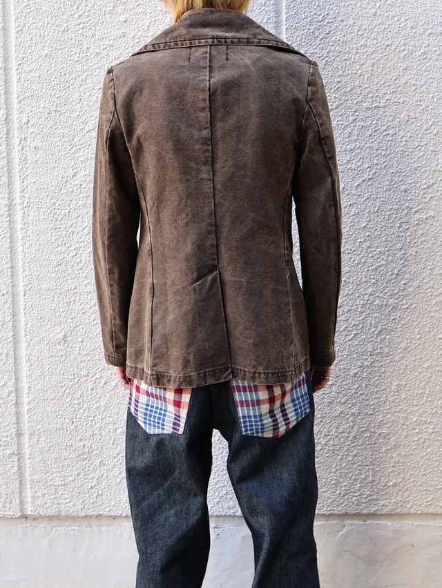 【zucca】compact double pea coat