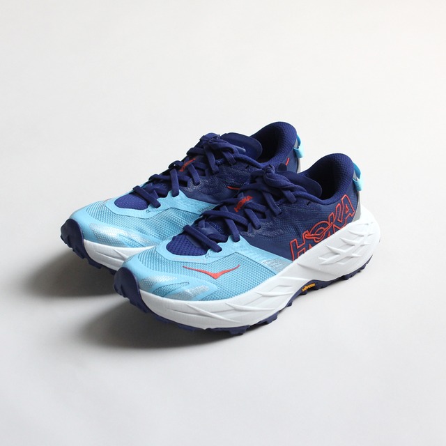 HOKA（ホカ）W SPEEDGOAT 7（スピードゴート 7）-ブルーベリー / コスミック グレー   ウィメンズ トレイルランニング シューズ