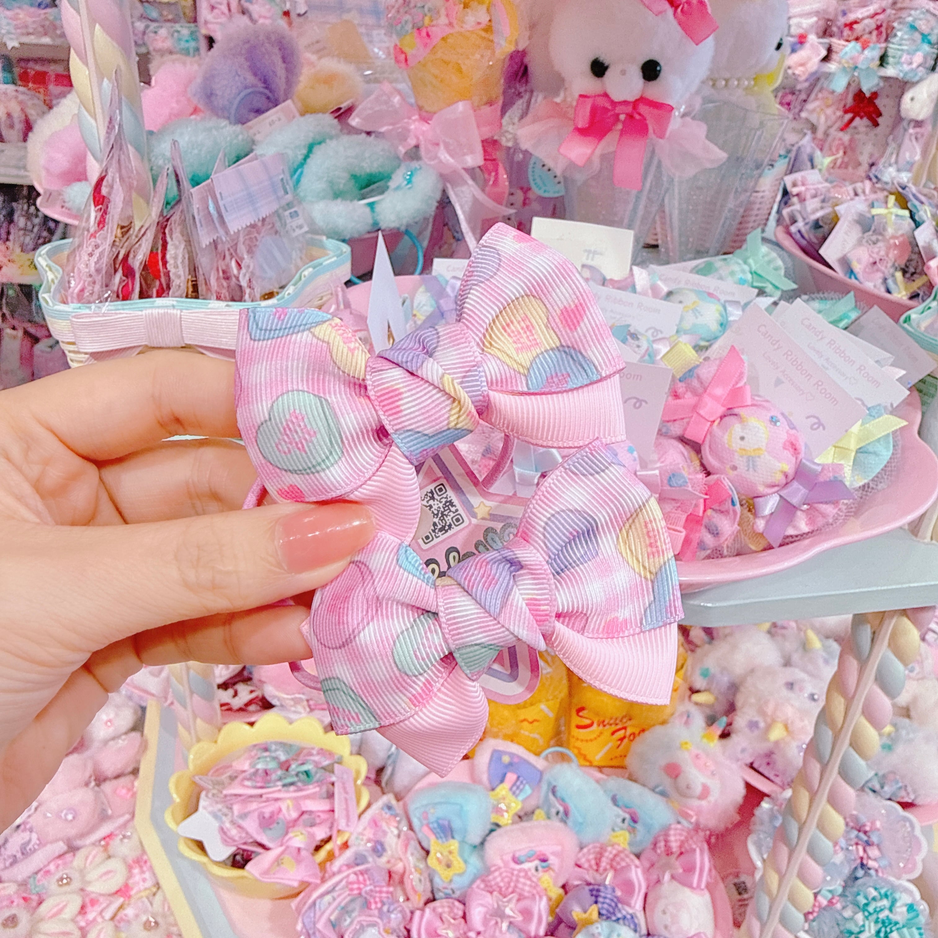 【K6】87-12シンプルツインヘアゴム