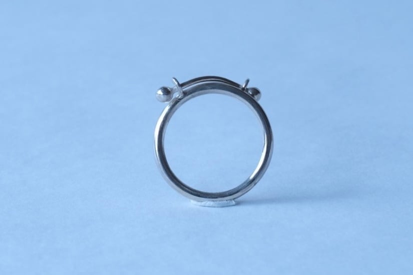 天秤 リング silver no,231