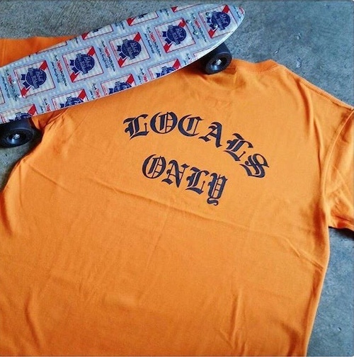 LOCALS ONLY OLD ENGLISH TEE