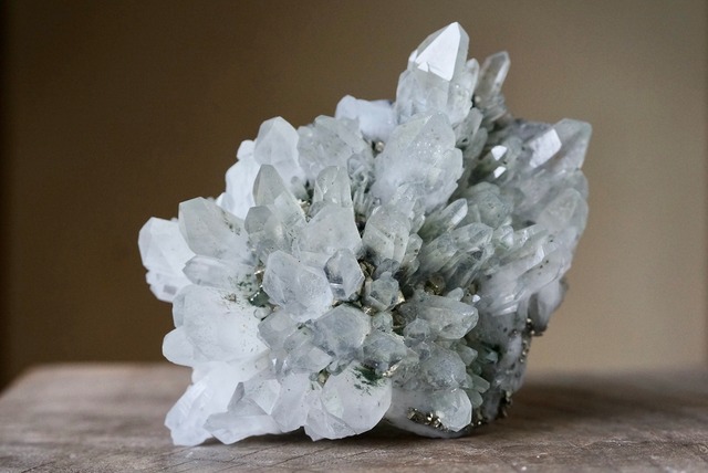 クォーツ/クローライト/パイライト Quartz/Chlorite/Pyrite