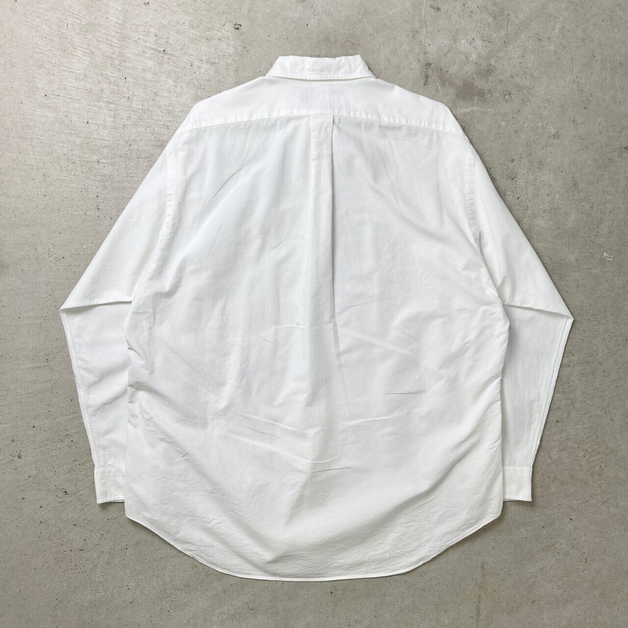 【美品】Ralph Lauren 90s オクスフォードシャツ オーバーサイズ オーバーサイズ フィット コットン オックスフォード シャツ