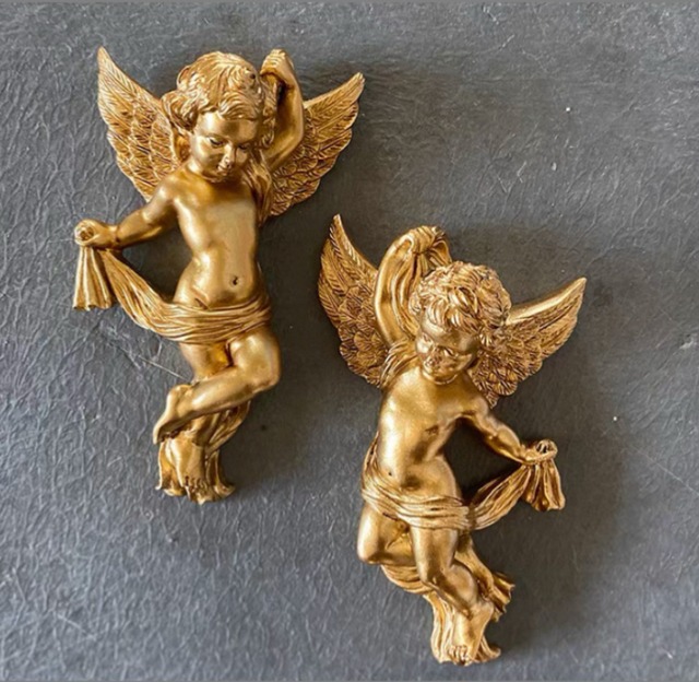 【合計5999円以上で購入可能】Angel gold objet set/天使のゴールドオブジェセット