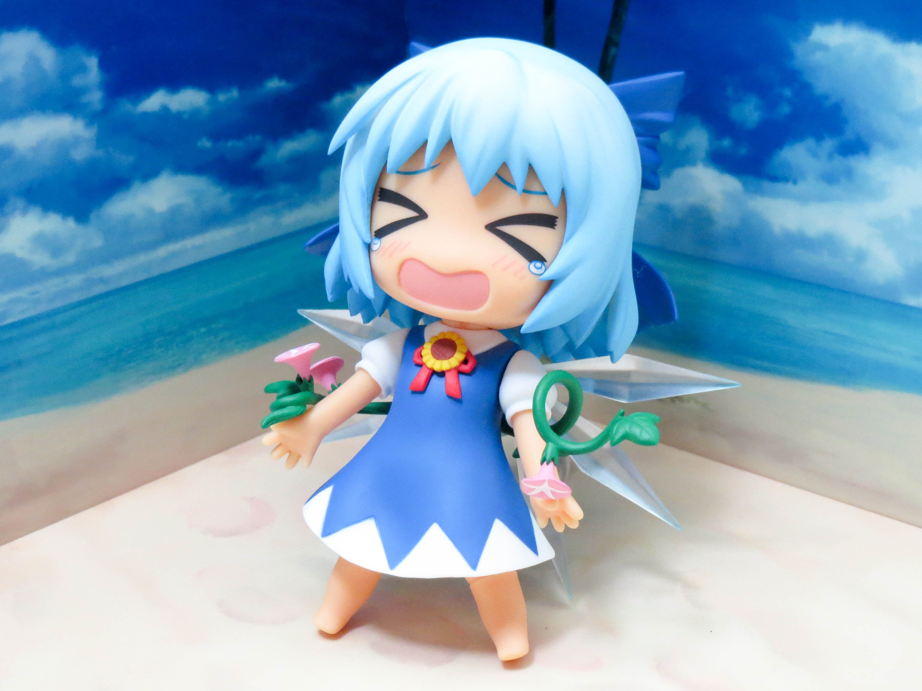 再入荷【167b】 日焼けしたチルノ 顔パーツ 泣き顔 ねんどろいど 