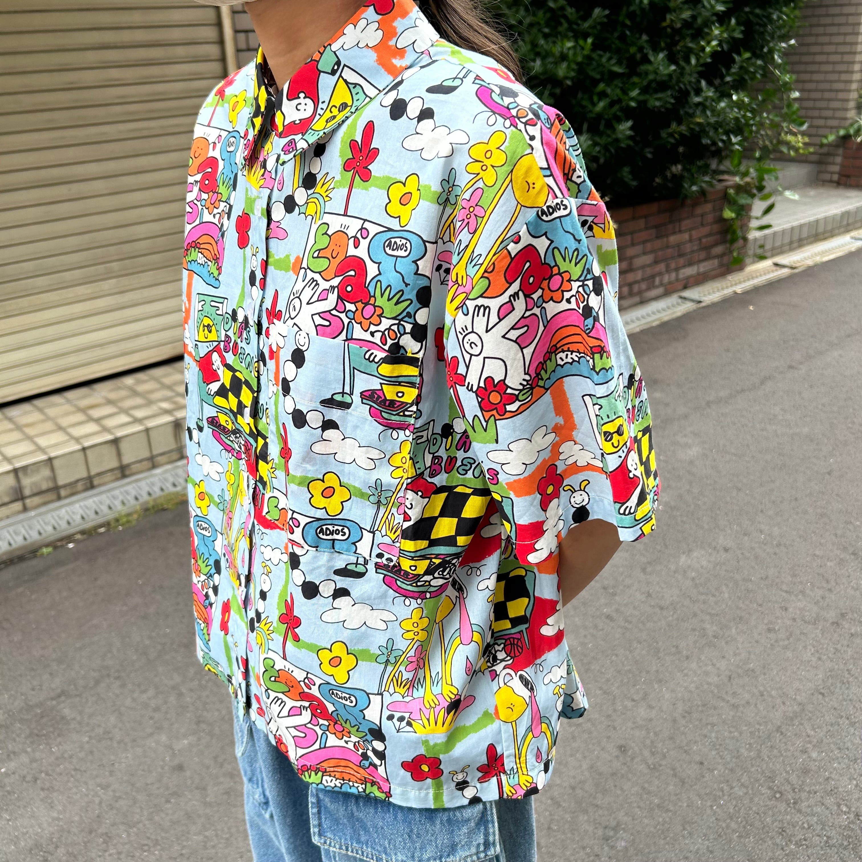 キャラクター総柄半袖シャツ(15465060) | JOLIE